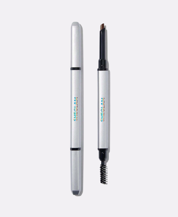 Dual-Ended Fine Eyebrow Pencil - Dark Brown